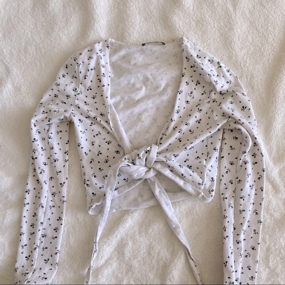 Brandy Melville Coco Wrap Top
